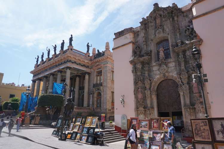 Teatro Juarez, Guanajuato, Mexique