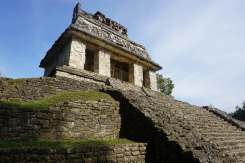 Visite du site de Palenque, Mexique